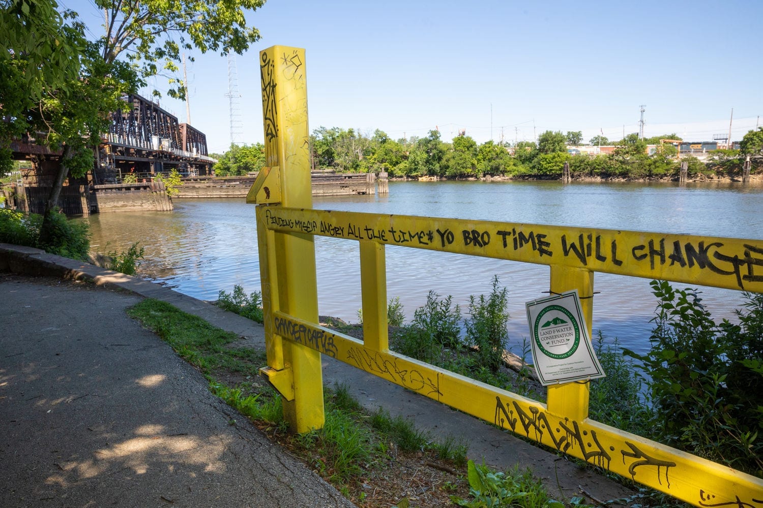 B. Proud Say Their Names Schuykill River, Philadelphia